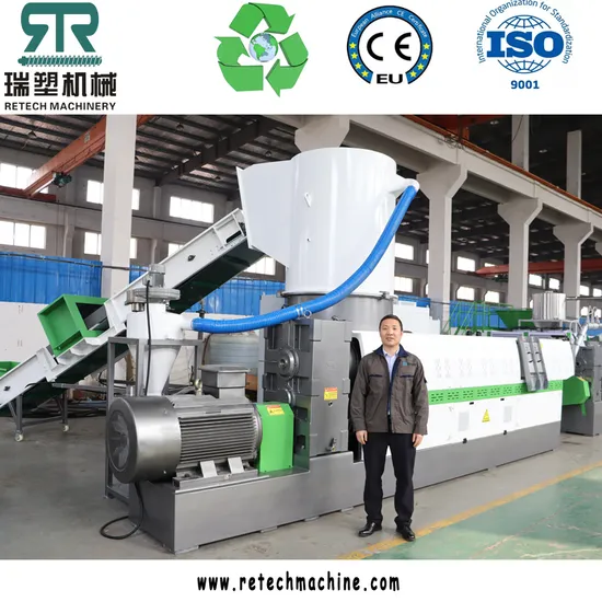 Plastic PE/PP/HDPE/LDPE/LLDPE/BOPP Film/Bag/Woven Bag/Non Woven/Fiber/Granulating Line/Granulation Plant/Agglomeration Recycling/Compact Pelletizing Machine