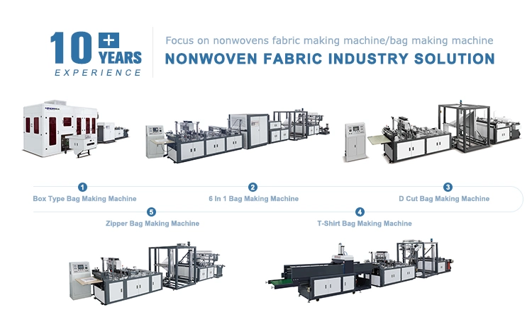 Full Automatic Non Woven Shopping Bag Making Machine