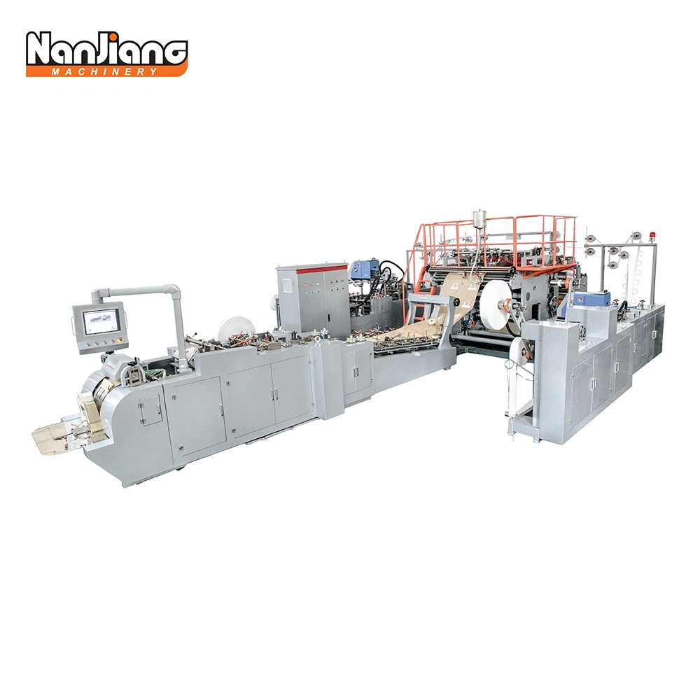 Roll Fed Fully Automatic Paper Bag Machine With Twist Handle (WFD430)