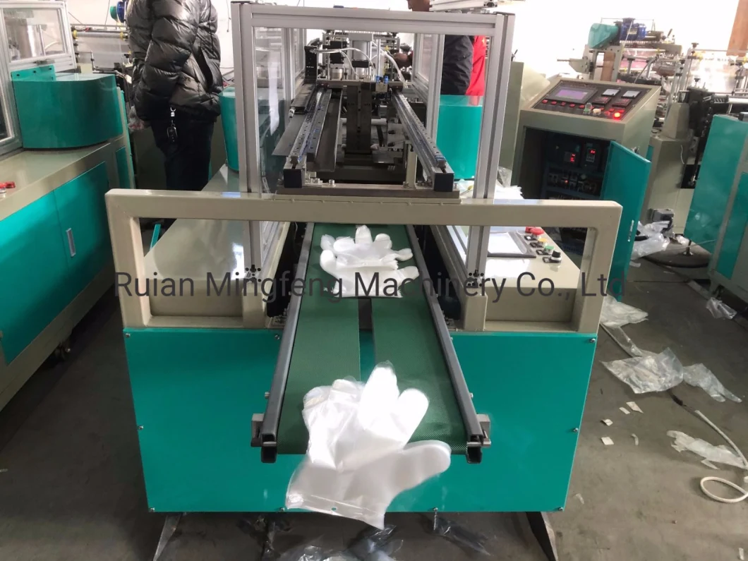 Disposable Plastic Glove Bag Making Forming Machine