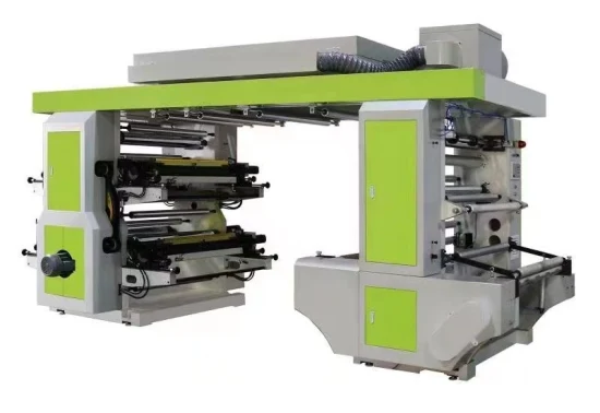 Низкая цена 4 цвета бумажный пакет флексографская печатная машина флексографская печатная машина